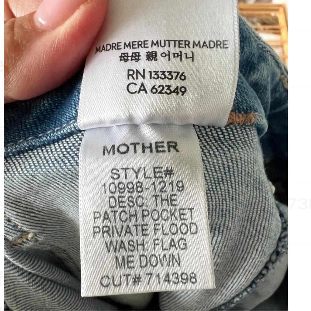MOTHER SUPERIOR Light Blue Ankle Jeans - Picture 9 of 10